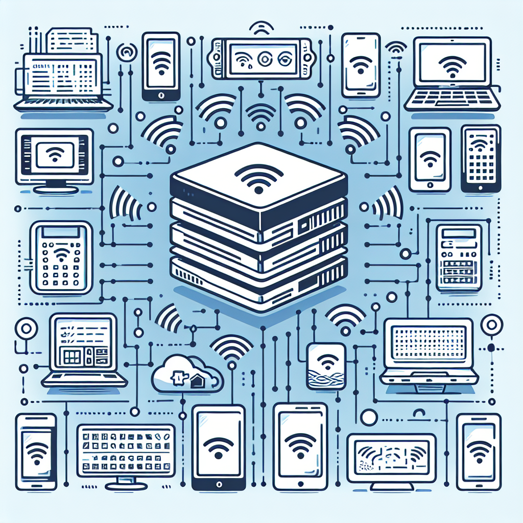 Can a device server be used in a wireless network?